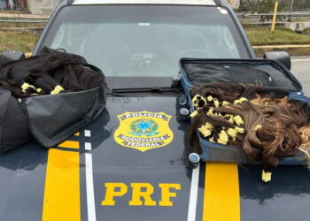 50 kg de cabelo humano são apreendidos na Via Dutra, em veículo com placa de Caieiras