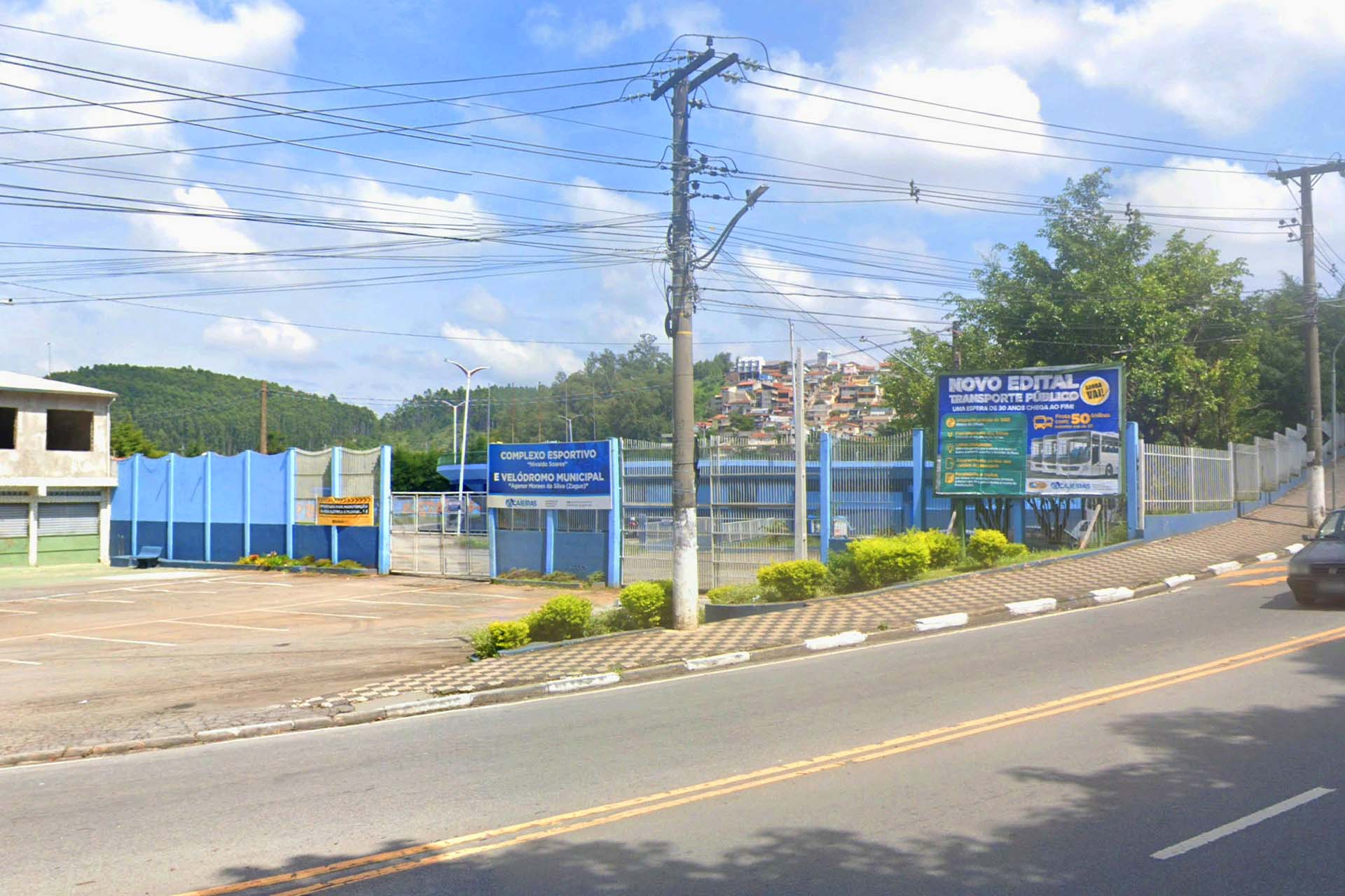 Munícipe critica abandono do Velódromo de Caieiras e cobra melhorias
