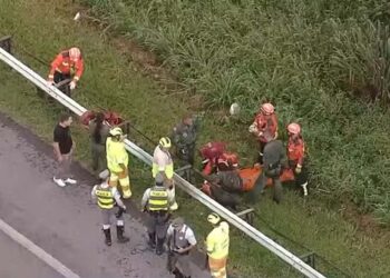 Veja quem eram os 4 ocupantes do helicóptero que caiu em Caieiras