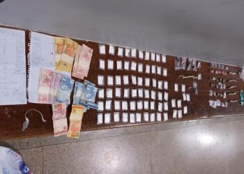 Mulher é presa com grande quantidade de drogas pela GCM no Jd. Nova Era em Caieiras