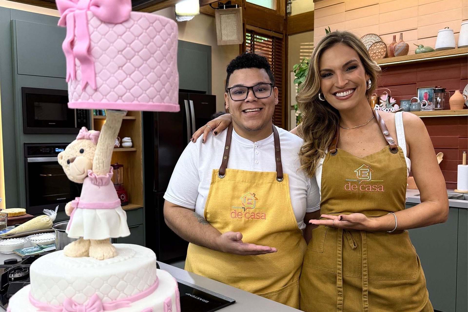 De Caieiras para a TV: confeiteiro conquista vitrine nacional unindo talento e criatividade