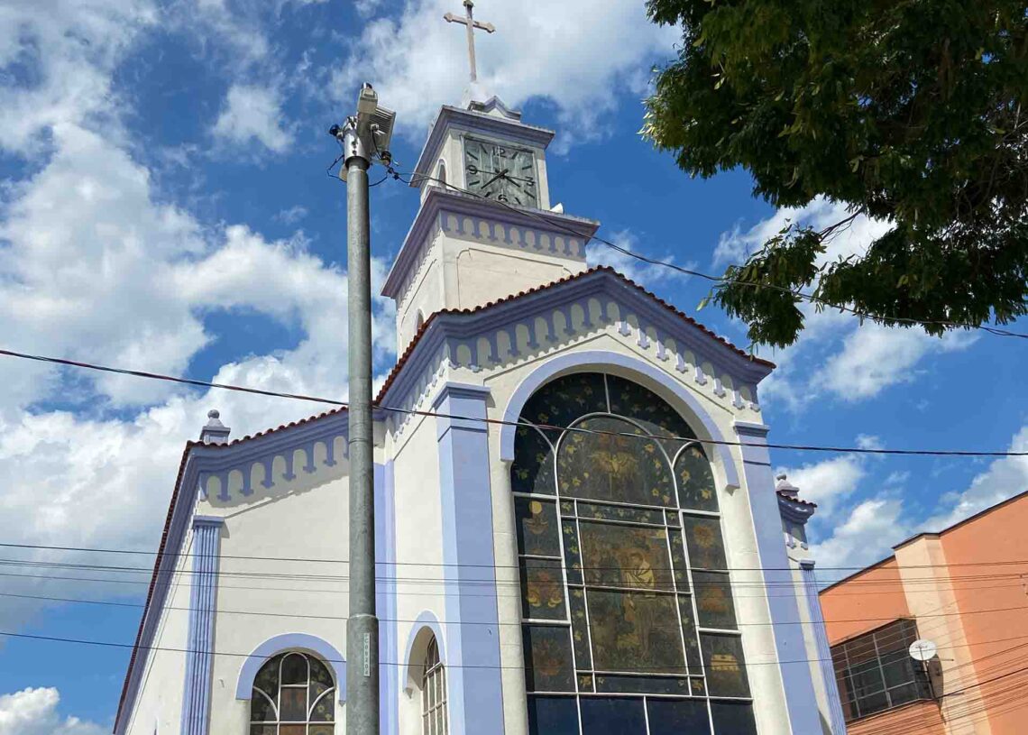 Igreja Matriz de Santo Antônio em Caieiras. Foto: Caieiras Notícias/Proibida a reprodução.