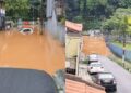 Domingo é marcado por novos alagamentos em Caieiras; confira os vídeos