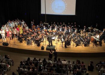 Orquestra Filarmônica de Caieiras. Foto: Reprodução/Facebook.